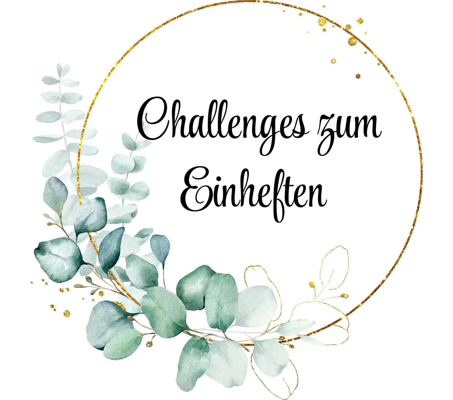Challenges zum Einheften