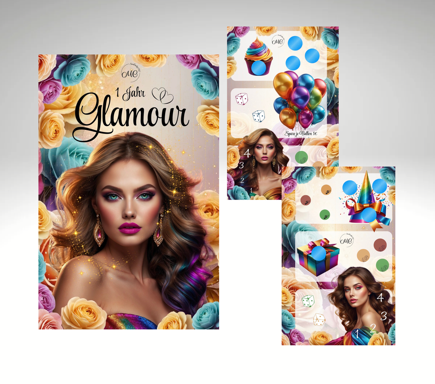 1 Jahr Glamour mini Jahreschallenge