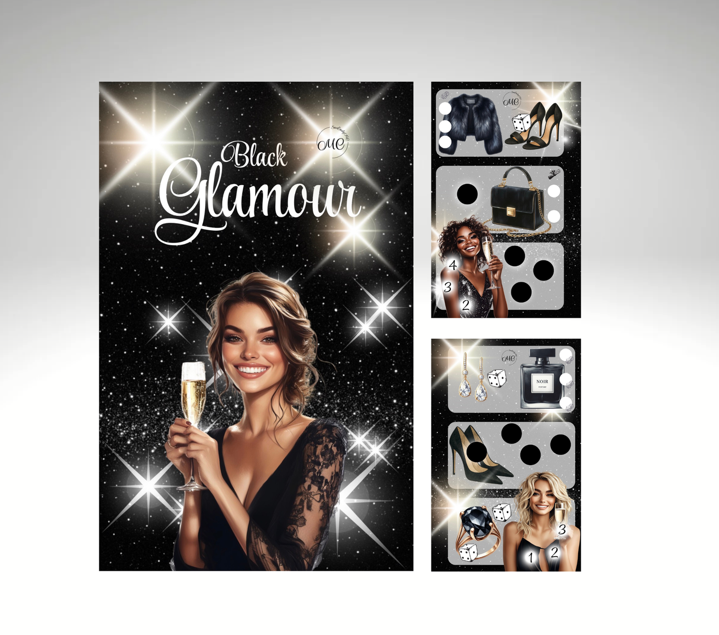Black Glamour mini Jahreschallenge