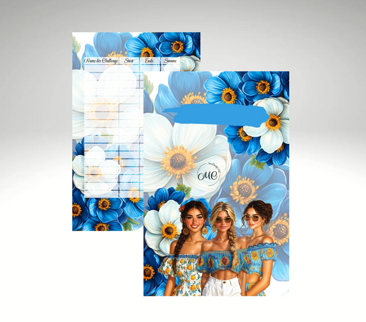 Deckblatt Blanko ,,Blau''