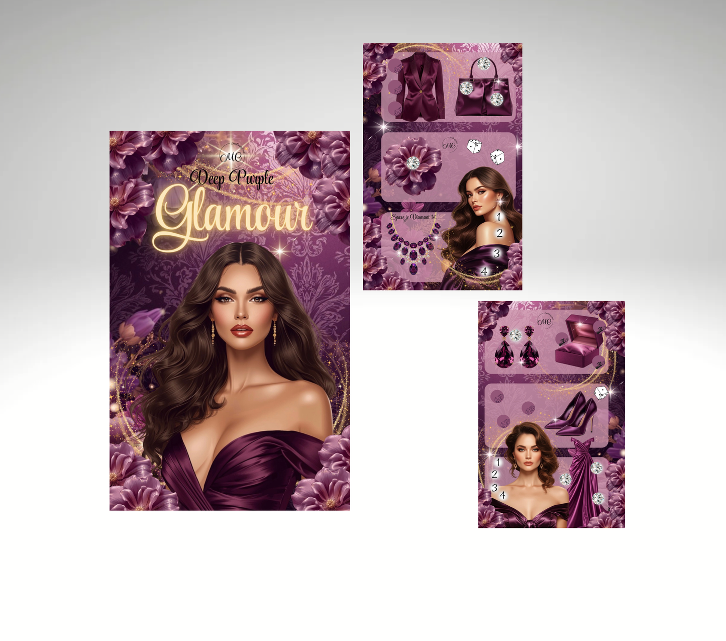 Deep Purple Glamour mini Jahreschallenge