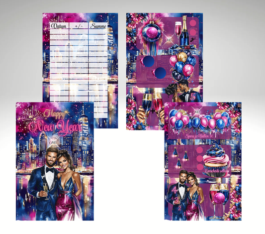 Happy New Year - mini Jahreschallenge ohne Lose