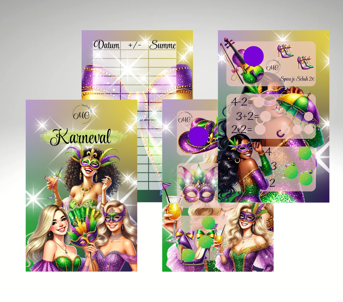 Karneval Mini-Jahreschallenge