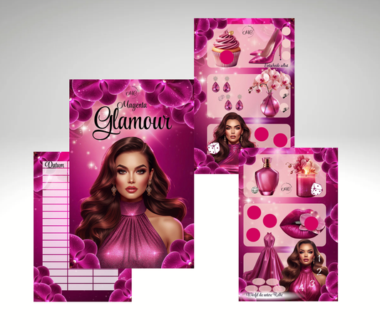 Magenta Glamour- mini Jahreschallenge