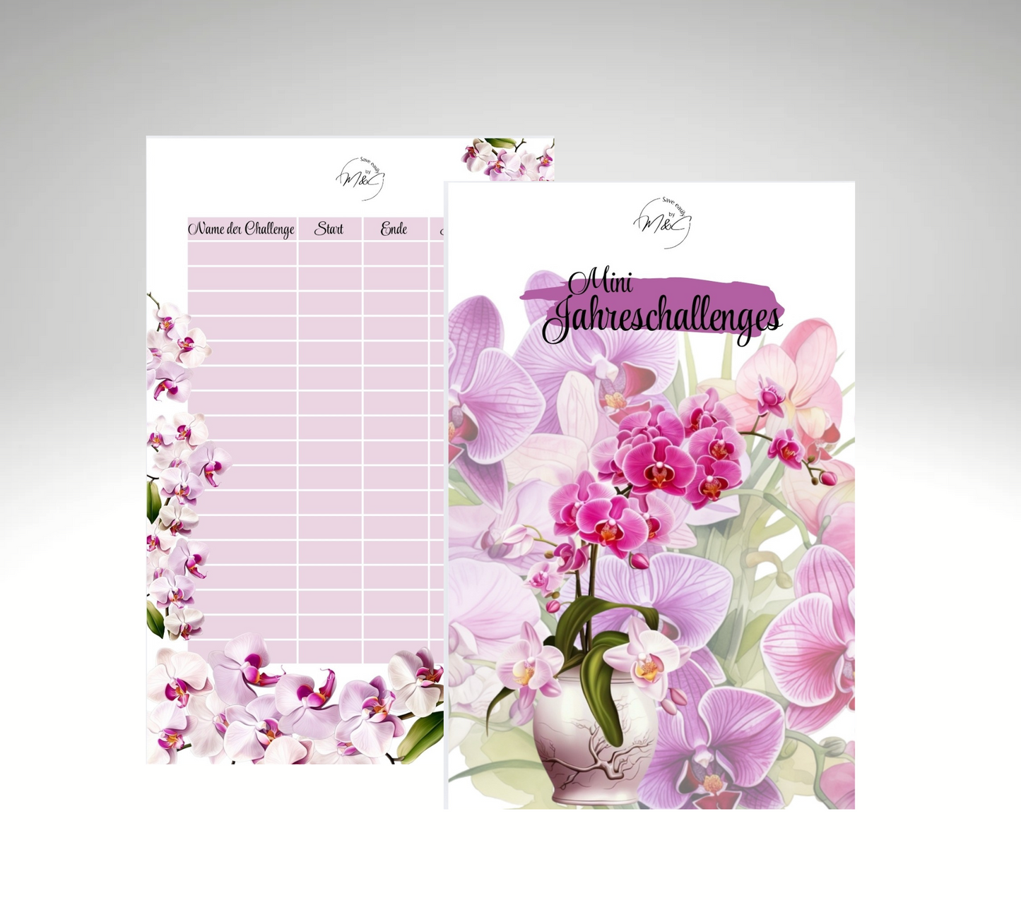 Mini Jahreschallenges Deckblatt