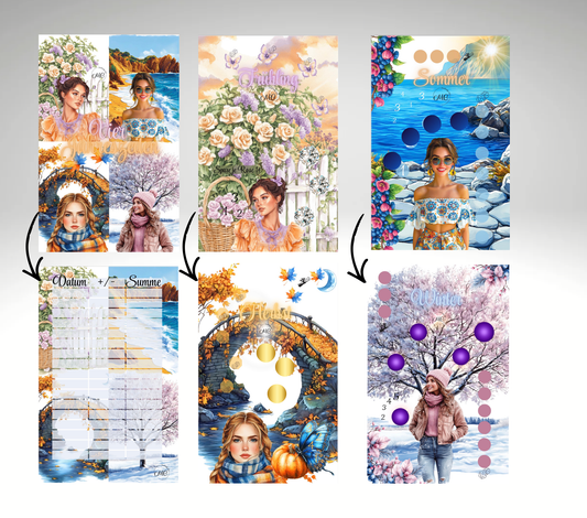 Vier Jahreszeiten - ohne Lose