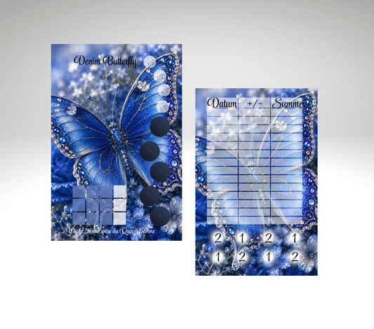 Denim Butterfly