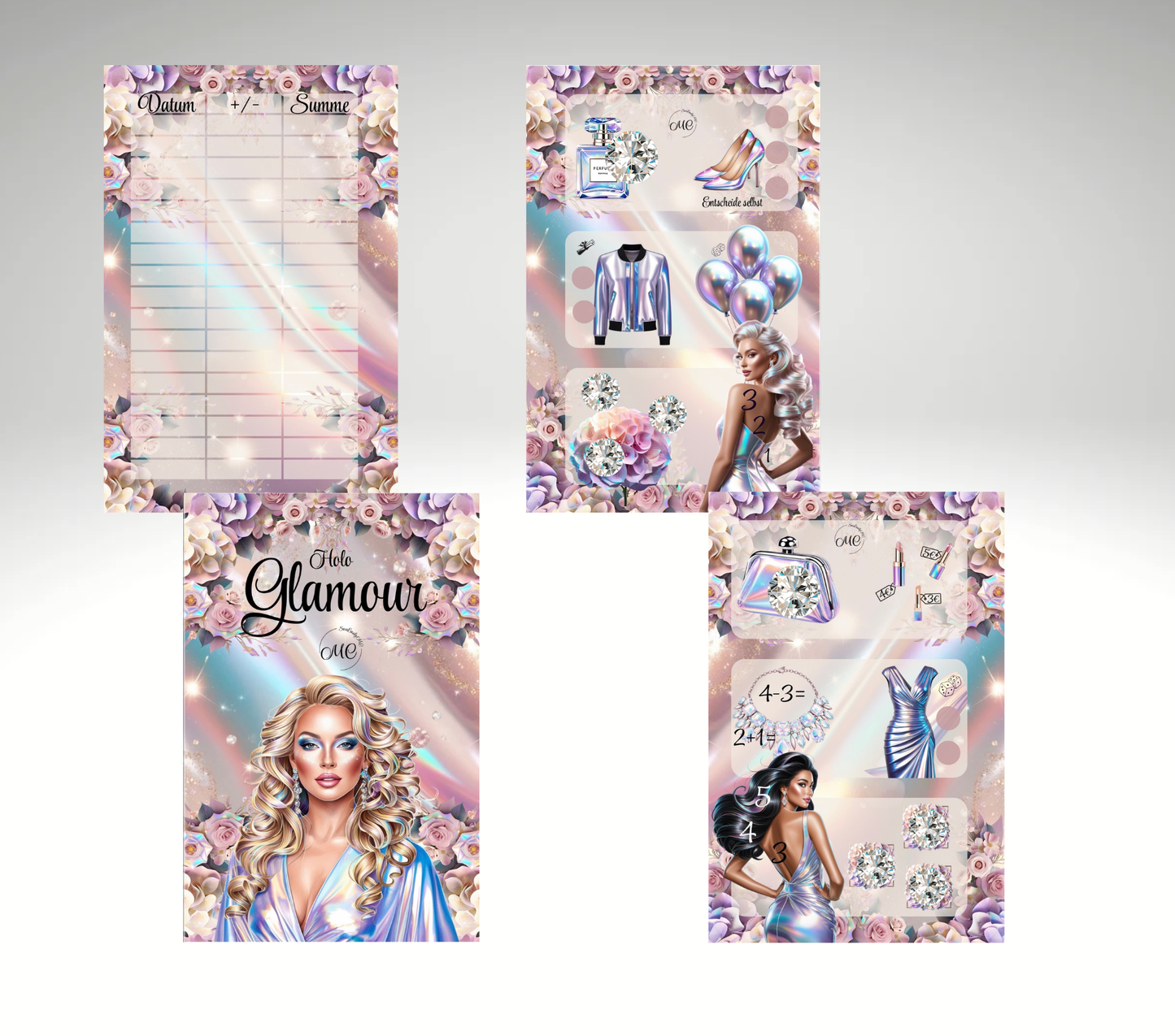 Holo Glamour- mini Jahreschallenge